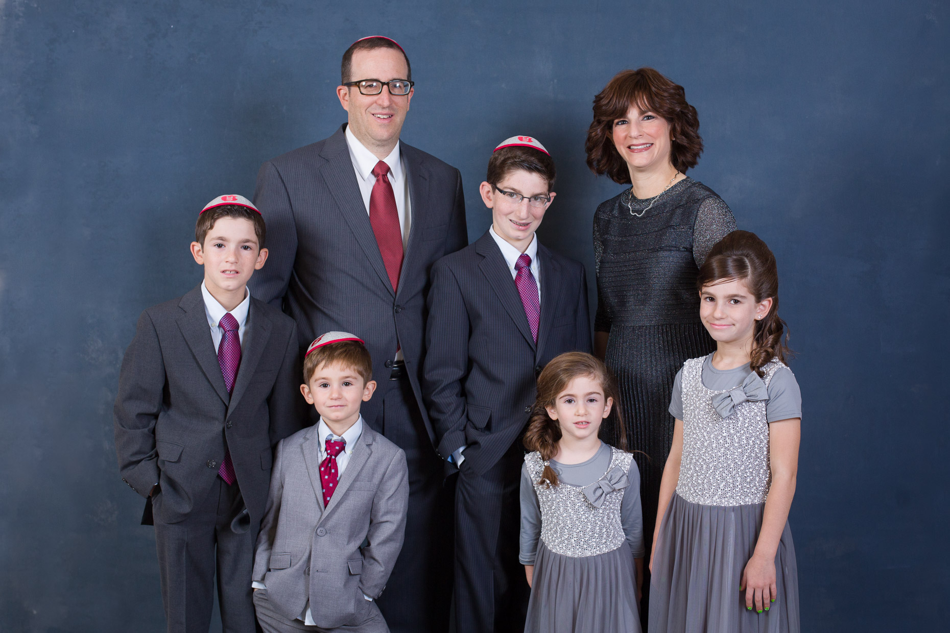 bar mitzvah family portrait
